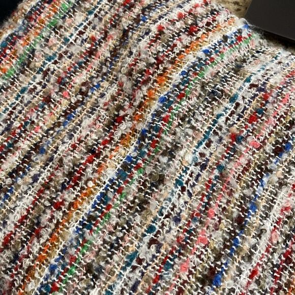 Multi Colored Sweater Wrap - Picture 2 of 5